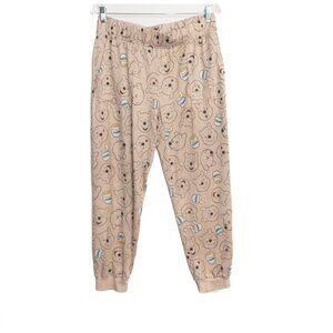 Winnie The Pooh Size L(12-14) Honey Pot Lounge Pants Soft Comfy Cartoon Joggers